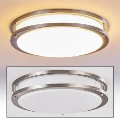 Hofstein Sora Deckenleuchte LED Nickel-Matt, 1-flammig