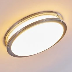 Hofstein Sora Deckenleuchte LED Nickel-Matt, 1-flammig -LED Leuchten Verkäufe 2022 sora deckenleuchte h3266199 do4 2