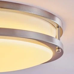 Hofstein Sora Deckenleuchte LED Nickel-Matt, 1-flammig -LED Leuchten Verkäufe 2022 sora deckenleuchte h3266199 do4 9