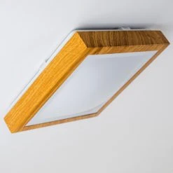 Hofstein Sora Wood Deckenlampe LED Holz hell, 1-flammig -LED Leuchten Verkäufe 2022 sora wood deckenlampe h168463 do8 5