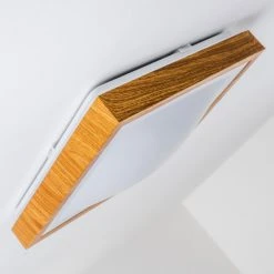 Hofstein Sora Wood Deckenlampe LED Holz hell, 1-flammig -LED Leuchten Verkäufe 2022 sora wood deckenlampe h168470 do8 10