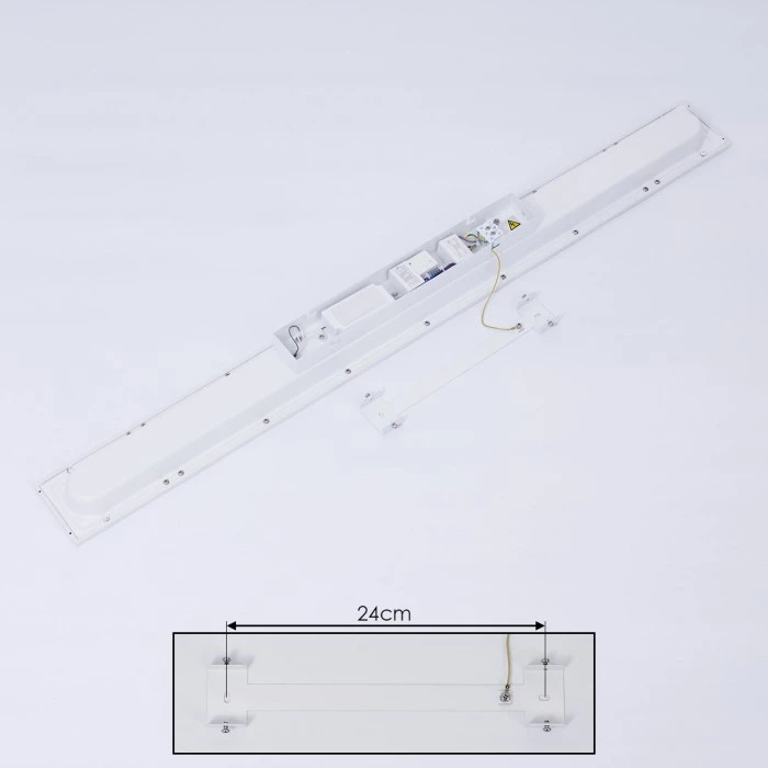 Hofstein Sordos Deckenleuchte LED Weiß, 1-flammig, Bewegungsmelder 5 Hofstein Sordos Deckenleuchte LED Weiß, 1-flammig, Bewegungsmelder – Bild 5