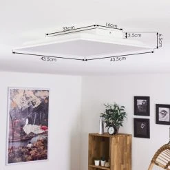 Hofstein Sordos LED Panel Weiß, 1-flammig, Bewegungsmelder -LED Leuchten Verkäufe 2022 sordos led panel h3381199 3