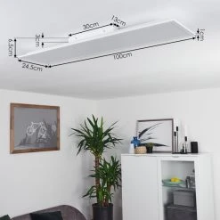 Hofstein Sordos LED Panel Weiß, 1-flammig, Bewegungsmelder -LED Leuchten Verkäufe 2022 sordos led panel h3383995 3