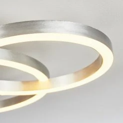 Hofstein Sorte Deckenleuchte LED Nickel-Matt, 1-flammig -LED Leuchten Verkäufe 2022 sorte deckenleuchte h3457115 10