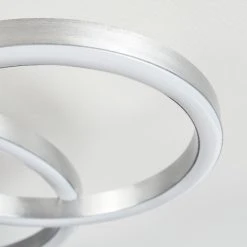 Hofstein Sorte Deckenleuchte LED Nickel-Matt, 1-flammig -LED Leuchten Verkäufe 2022 sorte deckenleuchte h3457115 5