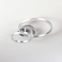 Hofstein Sorte Deckenleuchte LED Nickel-Matt, 1-flammig 23 Hofstein Sorte Deckenleuchte LED Nickel-Matt, 1-flammig -LED Leuchten Verkäufe 2022 sorte deckenleuchte h3457160 7