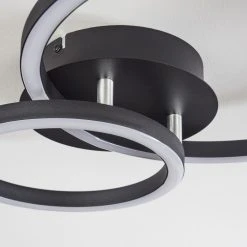 Hofstein Sorte Deckenleuchte LED Chrom, Schwarz, 1-flammig -LED Leuchten Verkäufe 2022 sorte deckenleuchte h3542583 2