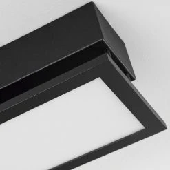 Hofstein Sourbarie Deckenleuchte LED Schwarz, Braun, Holzoptik, 1-flammig -LED Leuchten Verkäufe 2022 sourbarie deckenleuchte h3582763 2