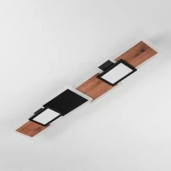 Hofstein Sourbarie Deckenleuchte LED Schwarz, Braun, Holzoptik, 1-flammig -LED Leuchten Verkäufe 2022 sourbarie deckenleuchte h3582787 7