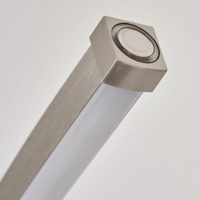 Hofstein Soyo Stehleuchte LED Nickel-Matt, 1-flammig 3 Hofstein Soyo Stehleuchte LED Nickel-Matt, 1-flammig – Bild 3