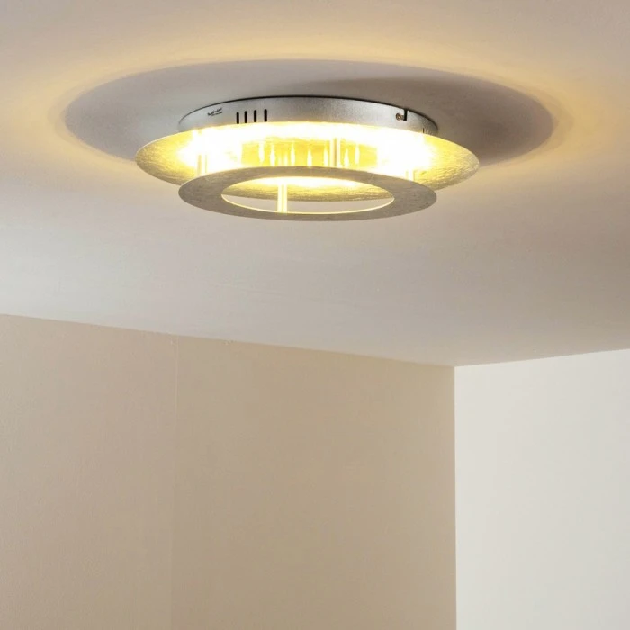 Hofstein Springdale Deckenleuchte LED Silber, 11-flammig 3 Hofstein Springdale Deckenleuchte LED Silber, 11-flammig – Bild 3