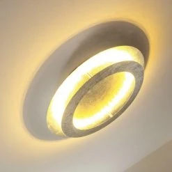 Hofstein Springdale Deckenleuchte LED Silber, 4-flammig -LED Leuchten Verkäufe 2022 springdale deckenleuchte h3008911 12