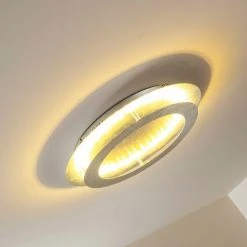 Hofstein Springdale Deckenleuchte LED Silber, 4-flammig -LED Leuchten Verkäufe 2022 springdale deckenleuchte h3008911 4