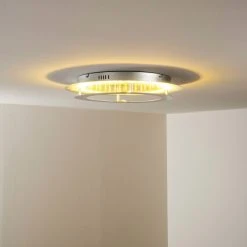 Hofstein Springdale Deckenleuchte LED Silber, 4-flammig -LED Leuchten Verkäufe 2022 springdale deckenleuchte h3008911 9