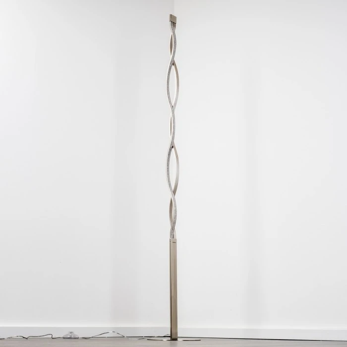 Hofstein Stehleuchte Inbyn LED Nickel-Matt, 1-flammig 14 Hofstein Stehleuchte Inbyn LED Nickel-Matt, 1-flammig – Bild 14