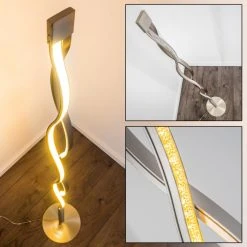 Hofstein Stehleuchte Inbyn LED Nickel-Matt, 1-flammig 37 Hofstein Stehleuchte Inbyn LED Nickel-Matt, 1-flammig -LED Leuchten Verkäufe 2022 stehleuchte inbyn h3020289 15