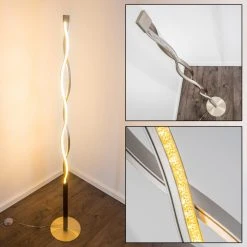 Hofstein Stehleuchte Inbyn LED Nickel-Matt, 1-flammig 40 Hofstein Stehleuchte Inbyn LED Nickel-Matt, 1-flammig -LED Leuchten Verkäufe 2022 stehleuchte inbyn h3020289 18