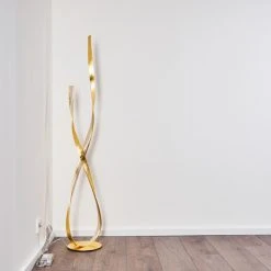 Hofstein Stehleuchte Medle LED Gold, 1-flammig -LED Leuchten Verkäufe 2022 stehleuchte medle h3007792 4