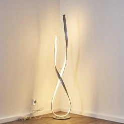 Hofstein Stehleuchte Medle LED Nickel-Matt, 1-flammig 31 Hofstein Stehleuchte Medle LED Nickel-Matt, 1-flammig -LED Leuchten Verkäufe 2022 stehleuchte medle h3007815 14