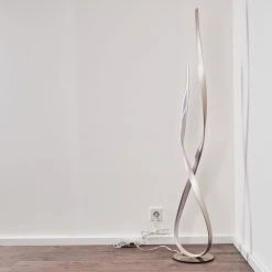 Hofstein Stehleuchte Medle LED Nickel-Matt, 1-flammig 21 Hofstein Stehleuchte Medle LED Nickel-Matt, 1-flammig -LED Leuchten Verkäufe 2022 stehleuchte medle h3007815 4