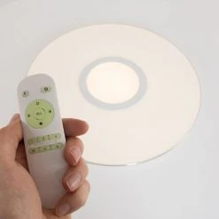 Steinhauer Ceiling and wall Wand- und Deckenleuchte LED Weiß, 2-flammig, Fernbedienung, Farbwechsler -LED Leuchten Verkäufe 2022 steinhauer ceiling and wall wand und deckenleuchte 7947w 2