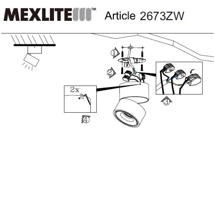 Steinhauer Fez Deckenleuchte LED Schwarz, 1-flammig 8 Steinhauer Fez Deckenleuchte LED Schwarz, 1-flammig – Bild 8