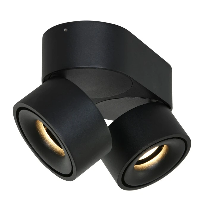 Steinhauer Fez Deckenleuchte LED Schwarz, 2-flammig 11 Steinhauer Fez Deckenleuchte LED Schwarz, 2-flammig – Bild 11