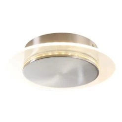 Steinhauer Lido Deckenleuchte LED Stahl geb&uuml;rstet, 1-flammig -LED Leuchten Verkäufe 2022 steinhauer lido deckenleuchte 2564st 12