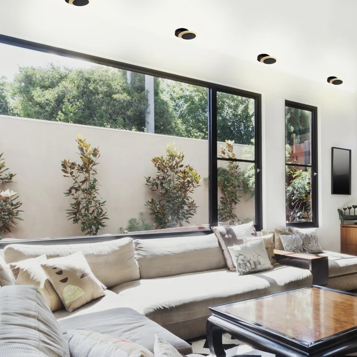 Steinhauer Lido Deckenleuchte LED Schwarz, 1-flammig 1 Steinhauer Lido Deckenleuchte LED Schwarz, 1-flammig