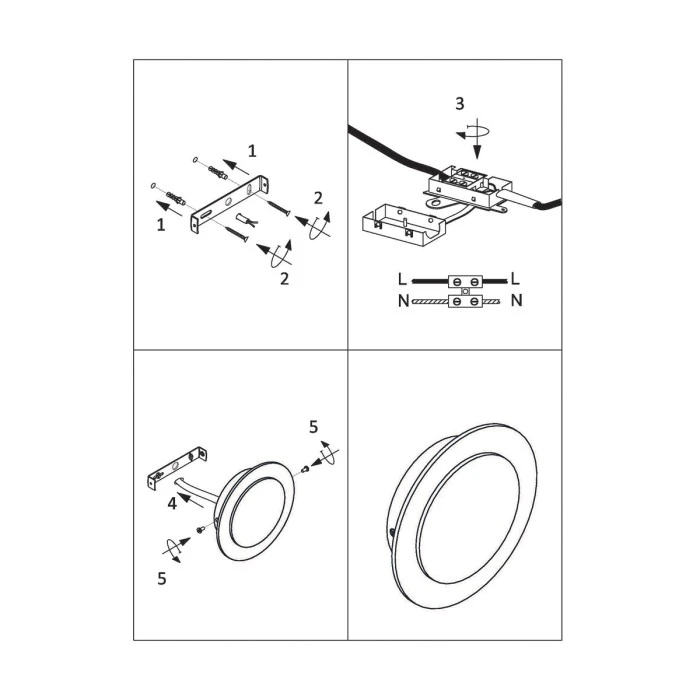 Steinhauer Lido Deckenleuchte LED Schwarz, 1-flammig 16 Steinhauer Lido Deckenleuchte LED Schwarz, 1-flammig – Bild 16