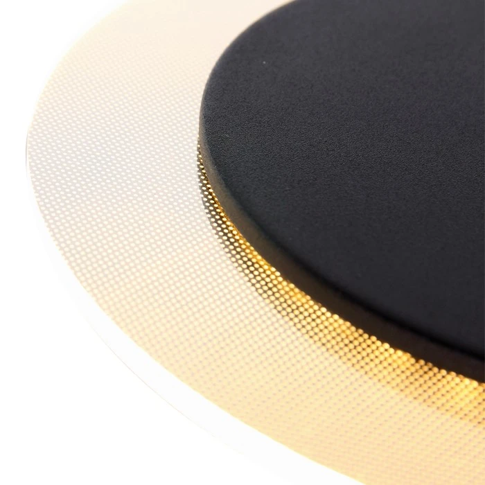 Steinhauer Lido Deckenleuchte LED Schwarz, 1-flammig 4 Steinhauer Lido Deckenleuchte LED Schwarz, 1-flammig – Bild 4