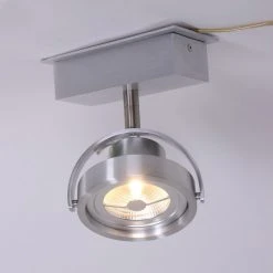 Steinhauer Mexlite Strahler LED Edelstahl, 1-flammig