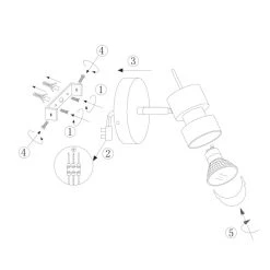 Steinhauer Natasja Deckenleuchte LED Schwarz, 1-flammig -LED Leuchten Verkäufe 2022 steinhauer natasja deckenleuchte 7901zw 11