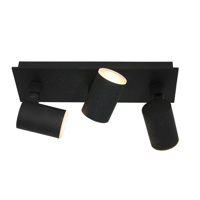 Steinhauer Points noirs Deckenleuchte LED Schwarz, 3-flammig 8 Steinhauer Points noirs Deckenleuchte LED Schwarz, 3-flammig – Bild 8