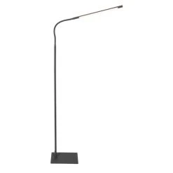 Steinhauer Serpent Stehleuchte LED Schwarz, 1-flammig -LED Leuchten Verkäufe 2022 steinhauer serpent stehleuchte 3115zw 6