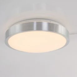 Steinhauer Stellar Deckenleuchte LED Edelstahl, 1-flammig