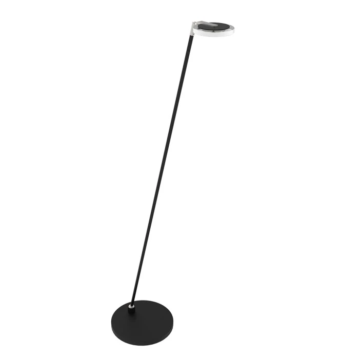 Steinhauer Turound Stehlampe LED Schwarz, Edelstahl, 1-flammig 1 Steinhauer Turound Stehlampe LED Schwarz, Edelstahl, 1-flammig
