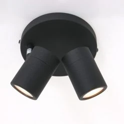 Steinhauer Upround Deckenleuchte LED Schwarz, 2-flammig -LED Leuchten Verkäufe 2022 steinhauer upround deckenleuchte 2487zw 5