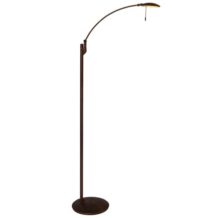 Steinhauer Zenith Bogenleuchte LED Bronze, 1-flammig 1 Steinhauer Zenith Bogenleuchte LED Bronze, 1-flammig