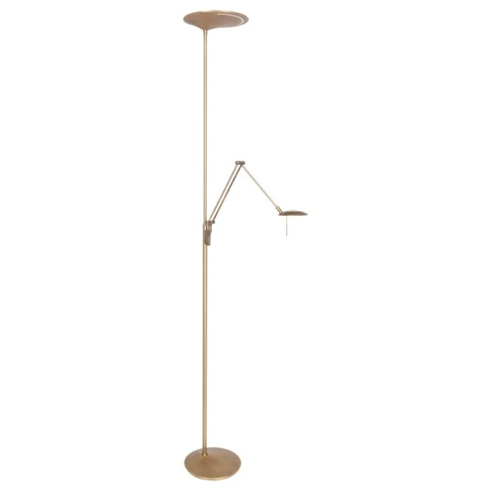 Steinhauer Zodiac Deckenfluter LED Bronze, 2-flammig 1 Steinhauer Zodiac Deckenfluter LED Bronze, 2-flammig