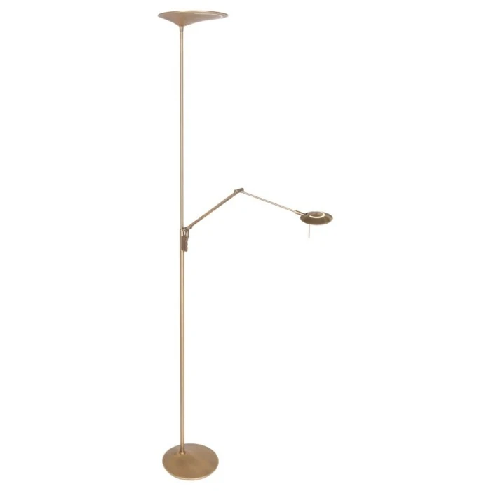 Steinhauer Zodiac Deckenfluter LED Bronze, 2-flammig 2 Steinhauer Zodiac Deckenfluter LED Bronze, 2-flammig – Bild 2