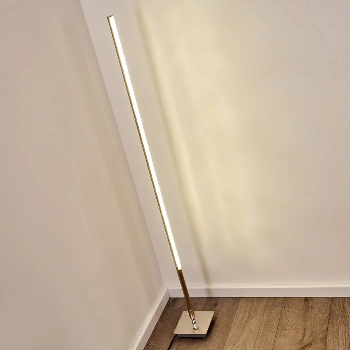 Hofstein Strip Stehleuchte LED Edelstahl, 1-flammig 17 Hofstein Strip Stehleuchte LED Edelstahl, 1-flammig – Bild 17