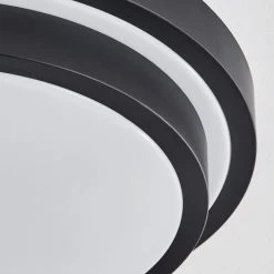 Hofstein Subles Deckenleuchte Bad LED Schwarz, Weiß, 1-flammig, Bewegungsmelder -LED Leuchten Verkäufe 2022 subles deckenleuchte bad h3651940 2