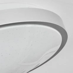 Hofstein Subles Deckenleuchte LED Silber, Weiß, 1-flammig, Bewegungsmelder -LED Leuchten Verkäufe 2022 subles deckenleuchte h3651490 2