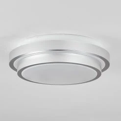 Hofstein Subles Deckenpanel LED Silber, 1-flammig, Bewegungsmelder -LED Leuchten Verkäufe 2022 subles deckenpanel h3652152 7