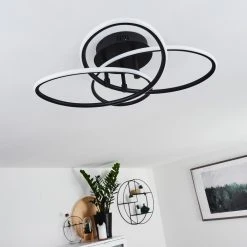 Hofstein Sucre Deckenleuchte LED Schwarz, 4-flammig -LED Leuchten Verkäufe 2022 sucre deckenleuchte h3374641 11