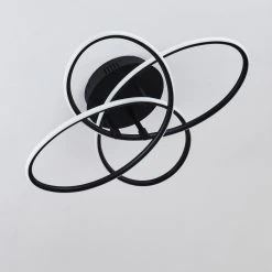 Hofstein Sucre Deckenleuchte LED Schwarz, 4-flammig -LED Leuchten Verkäufe 2022 sucre deckenleuchte h3374641 2