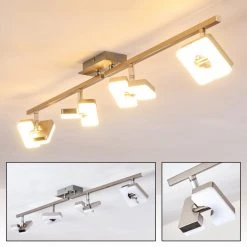 Hofstein Sumoas Deckenspot LED Nickel-Matt, 4-flammig -LED Leuchten Verkäufe 2022 sumoas deckenspot h3010037 do5 20