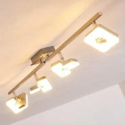 Hofstein Sumoas Deckenspot LED Nickel-Matt, 4-flammig -LED Leuchten Verkäufe 2022 sumoas deckenspot h3010037 do5 4